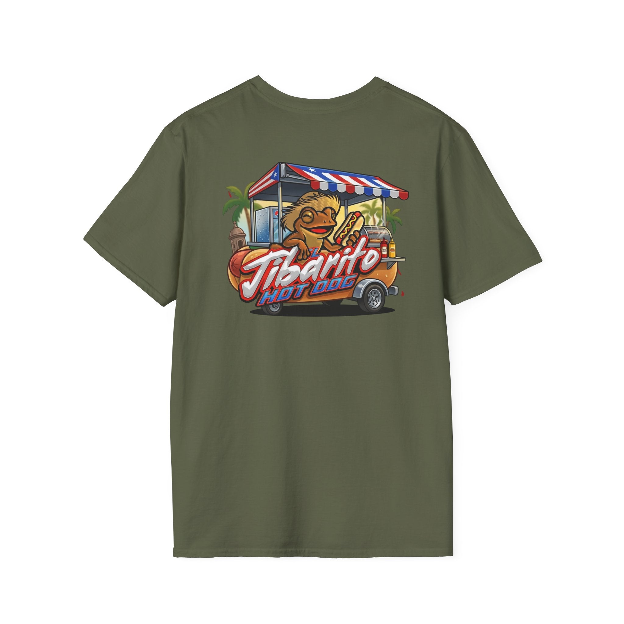 Tibarito Food Truck T-Shirt — Tropical Street Food Vintage Logo Tee