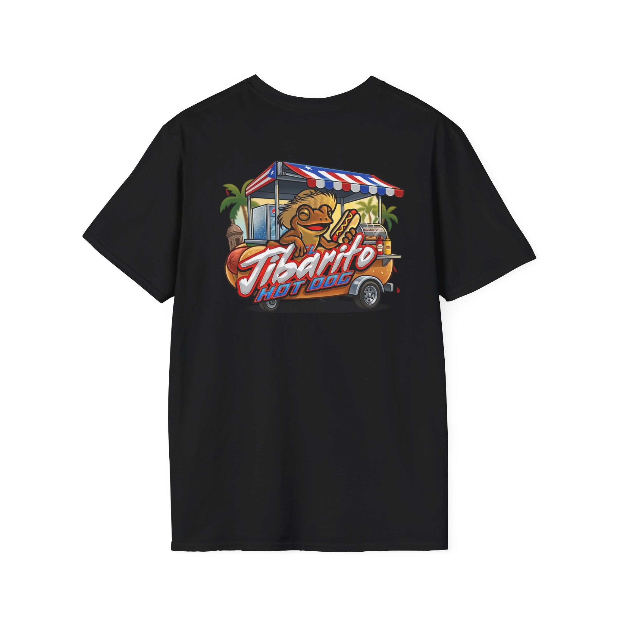 Tibarito Food Truck T-Shirt — Tropical Street Food Vintage Logo Tee