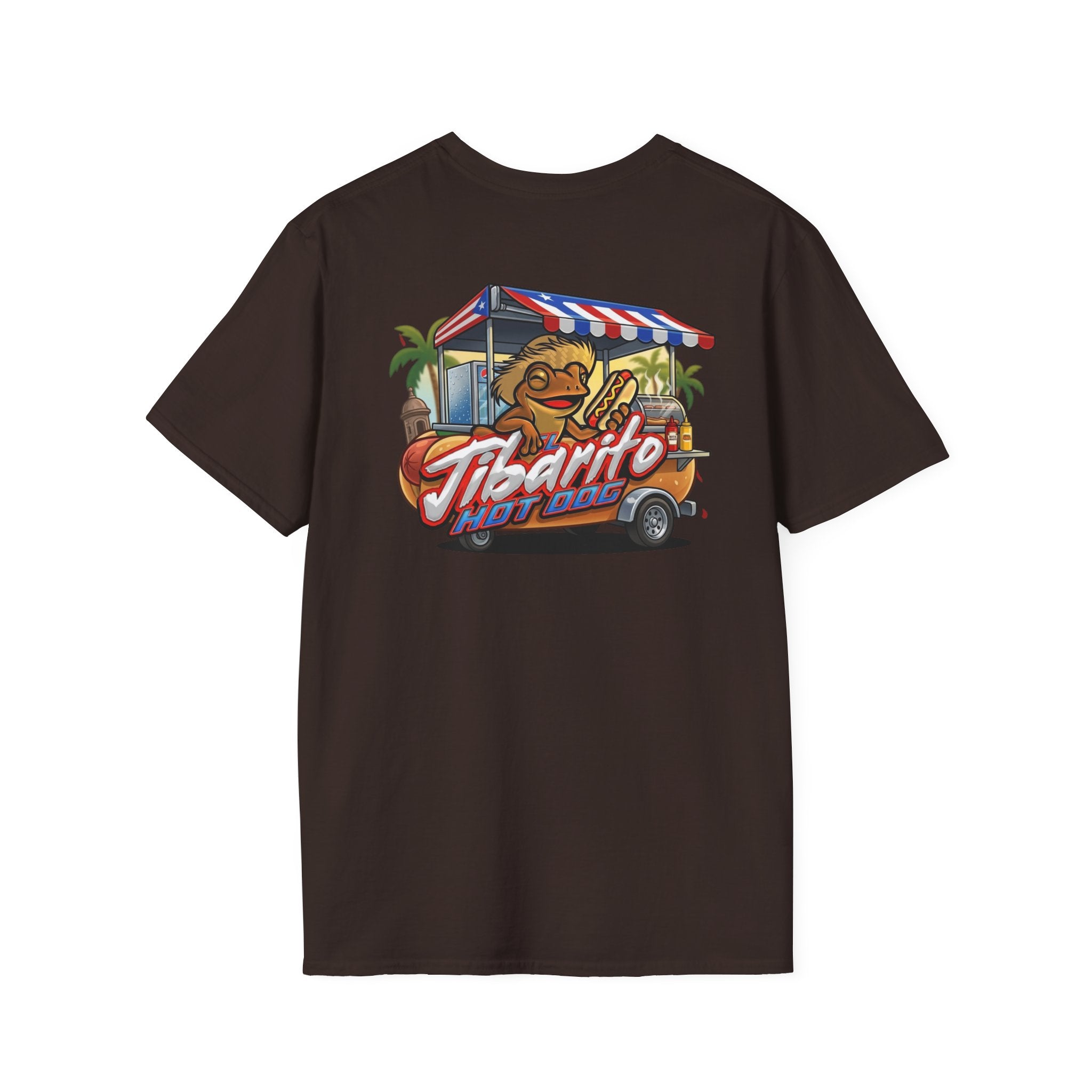 Tibarito Food Truck T-Shirt — Tropical Street Food Vintage Logo Tee